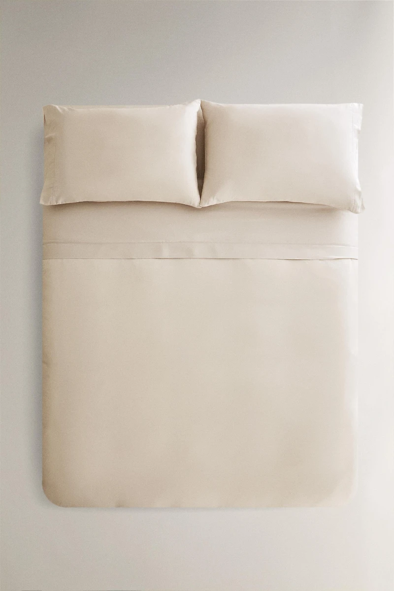 SATEEN DUVET COVER ( THREAD COUNT