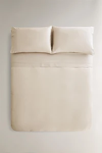 SATEEN DUVET COVER ( THREAD COUNT