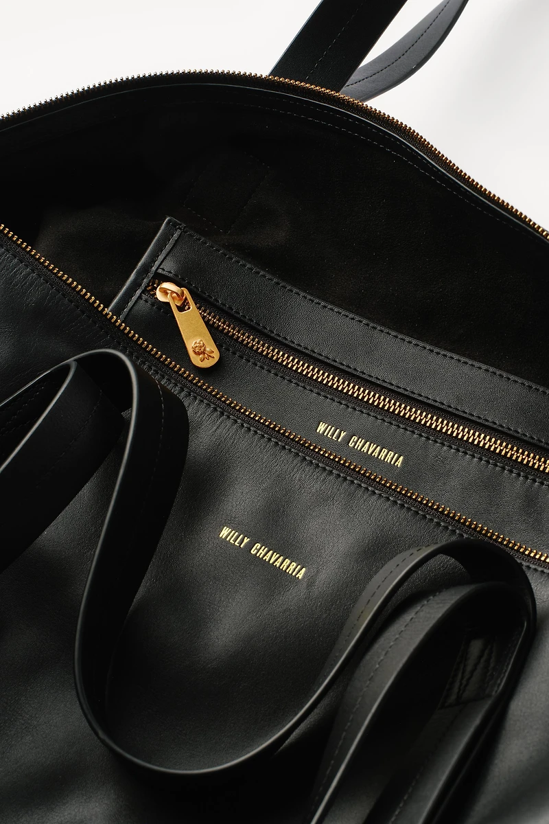 LEATHER TRAVEL BAG WILLY CHAVARRIA X ZARA