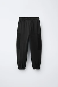 COMBINATION PLUSH JOGGER PANTS