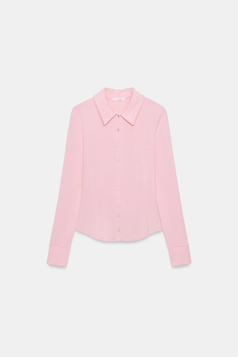 FLOWY LONG SLEEVE SHIRT