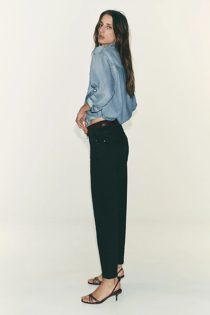 Z.01 HIGH WAIST COMFORT MOM FIT JEANS