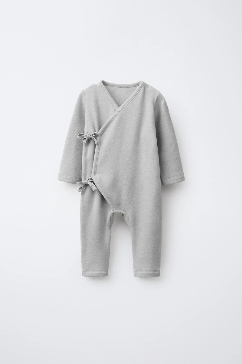 COMBINAISON LONGUE SOFT TOUCH AVEC LACETS