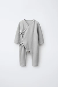 COMBINAISON LONGUE SOFT TOUCH AVEC LACETS