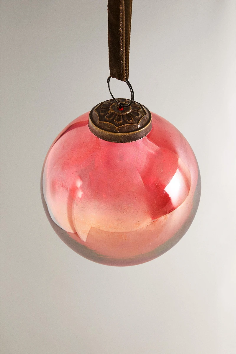 TRANSPARENT BALL CHRISTMAS TREE DECORATION