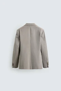 BLAZER REGULAR FIT COSTUME STRUCTURÉ