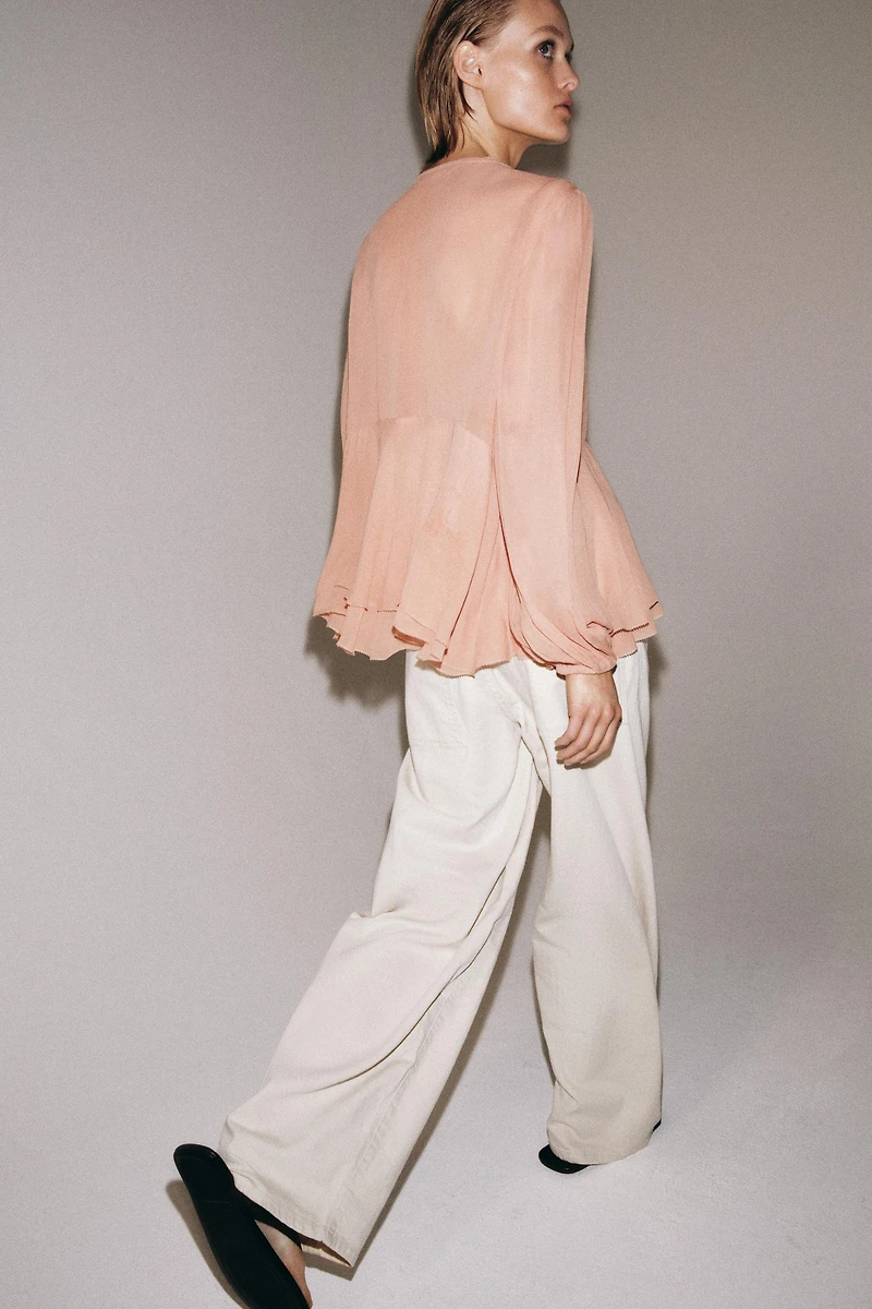 ZW COLLECTION RUFFLED BLOUSE