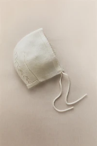 CASHMERE BABY BONNET