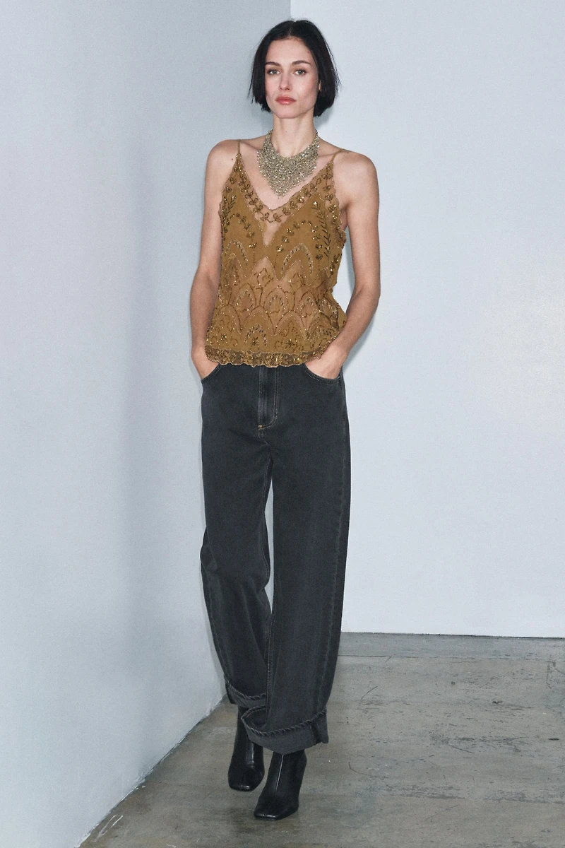 TOP BRODERIES FANTAISIE ZW COLLECTION LIMITED EDITION