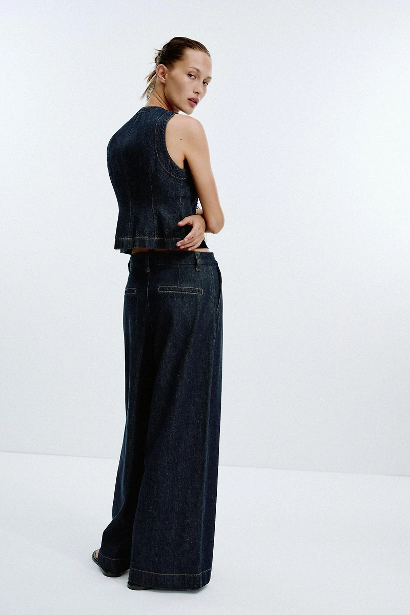 Z1975 FITTED DENIM VEST