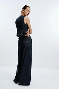 Z1975 FITTED DENIM VEST