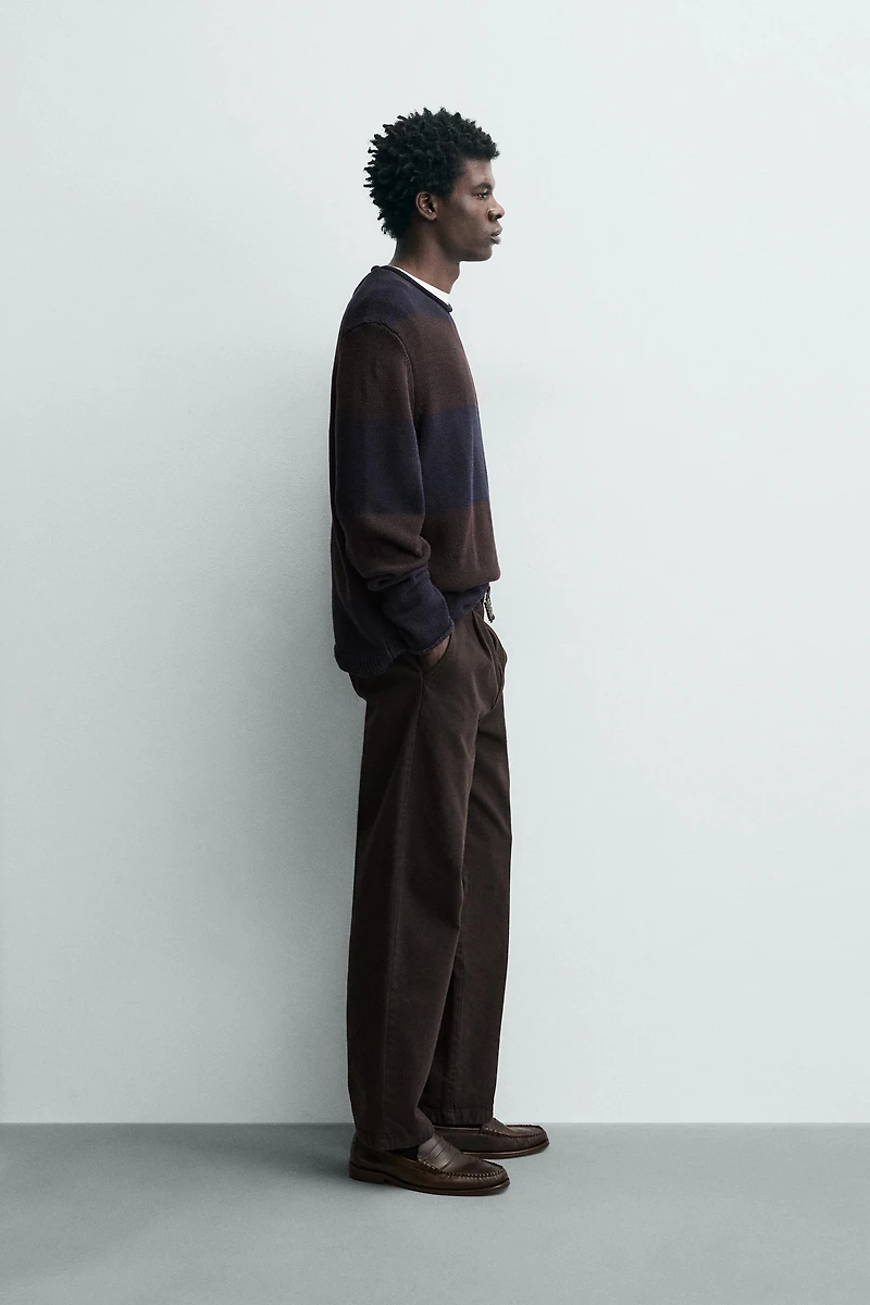 STRIPED JACQUARD JUMPER