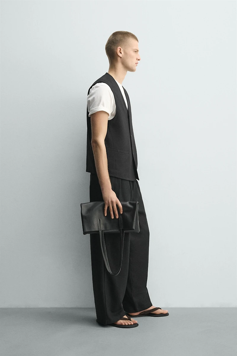 LINEN - WOOL VEST