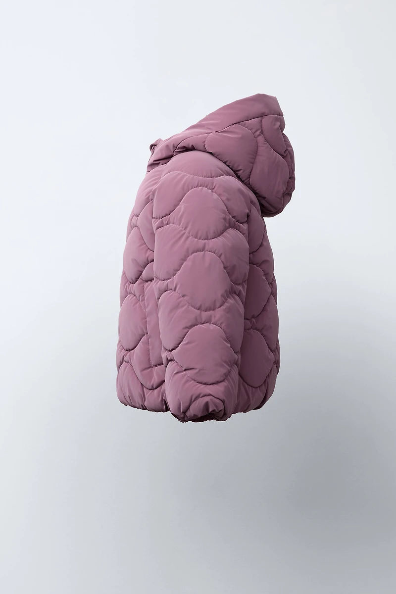 VESTE REMBOURRÉE EFFET GOMMÉ