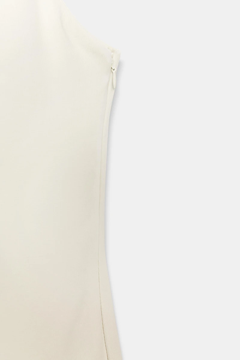 COMBINATION HALTER DRESS