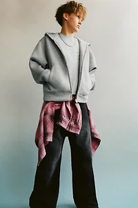 SWEAT BASIQUE EFFET NÉOPRÈNE