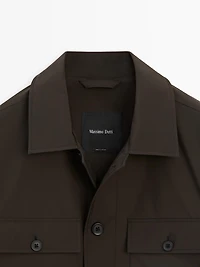 Short jacket with pocket details