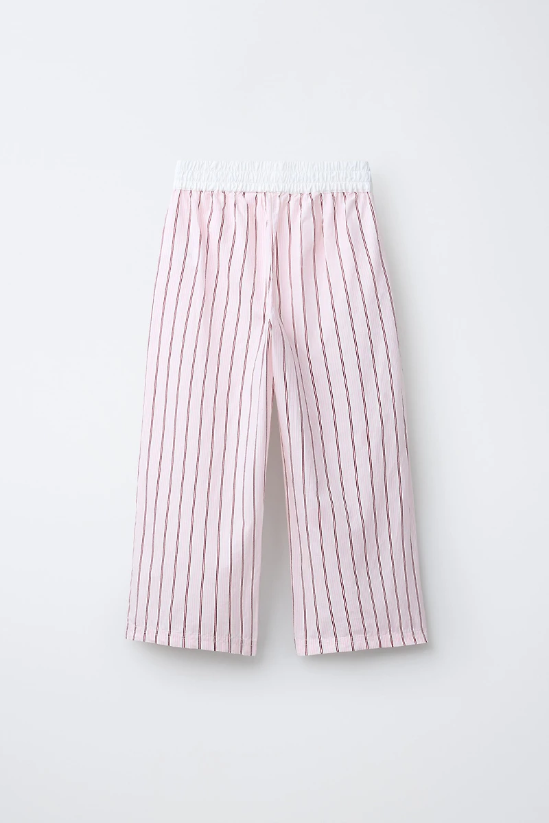 STRIPED PRINT PANTS
