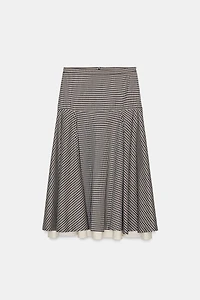 COMBINATION PLAID SKIRT ZW COLLECTION
