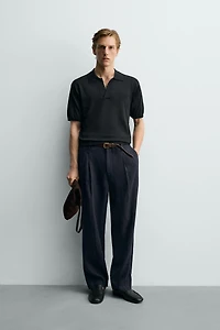 REGULAR FIT KNIT POLO