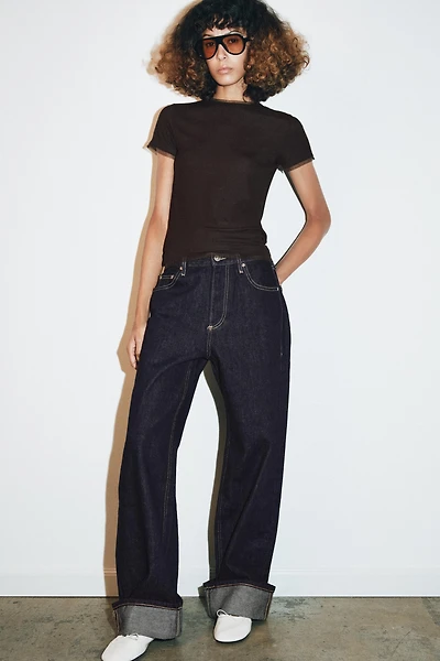 COMBINED TULLE T-SHIRT