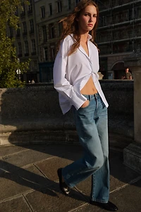 JEAN Z.03 REGULAR FIT TAILLE HAUTE LONG