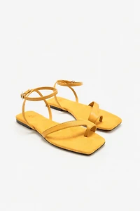 LIMITED EDITION FLAT SUEDE SANDALS