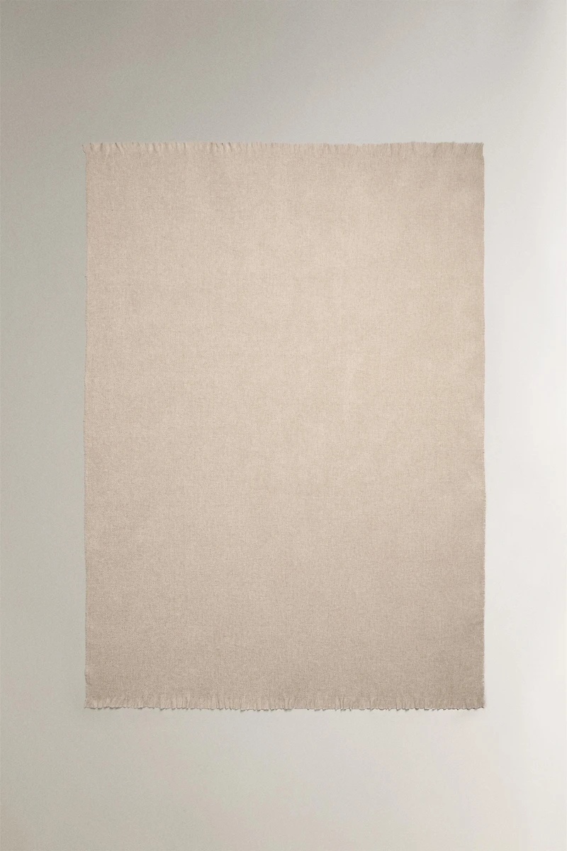 FRINGED BLANKET