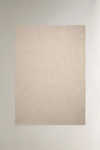 FRINGED BLANKET