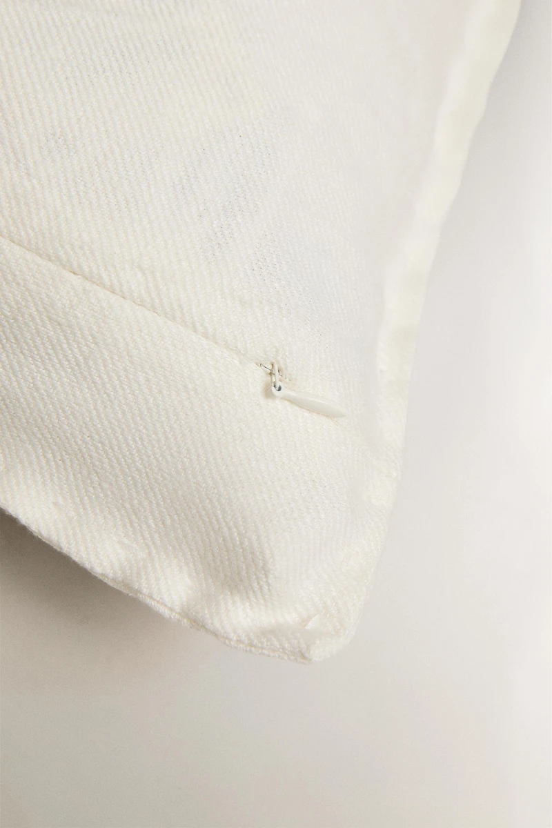 HOUSSE DE COUSSIN UNIE