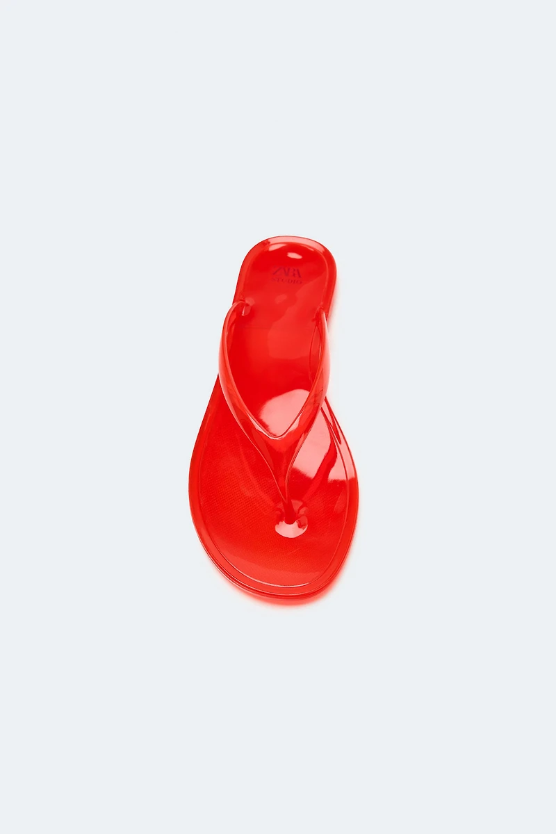 LIMITED EDITION JELLY FLAT SANDALS