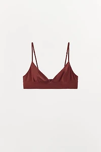 LIMITED EDITION SILK TRIANGLE BRALETTE