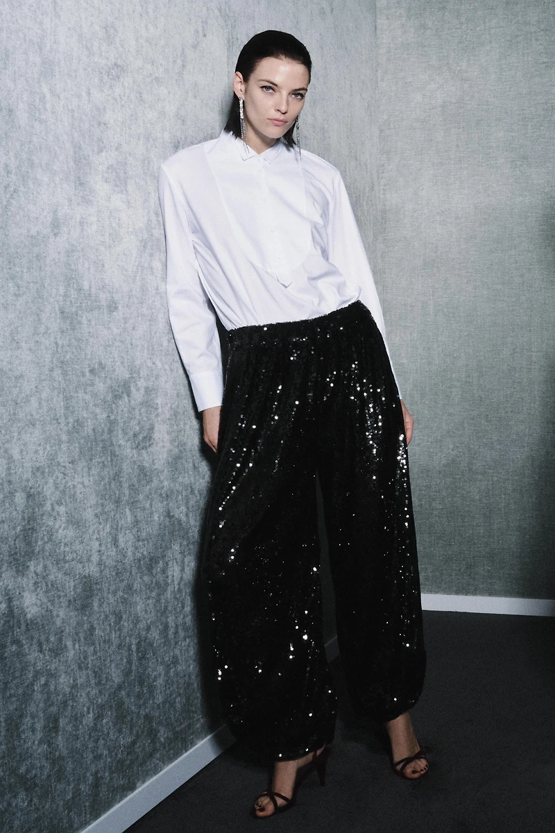 ZW COLLECTION LIMITED EDITION SEQUIN PANTS