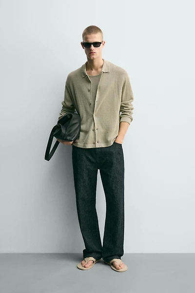 CHEMISE EN MAILLE REGULAR FIT