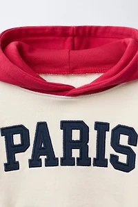 COLOR BLOCK JOGGING SWEATSHIRT