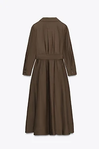 ZW COLLECTION POPLIN SHIRT DRESS