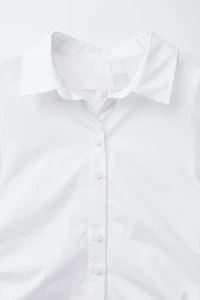 SIDE RUCHED SHIRT