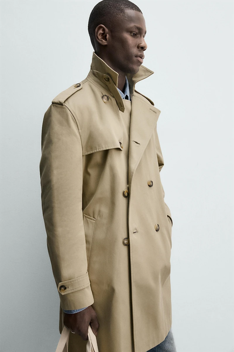 TRENCH CROISÉ REGULAR FIT