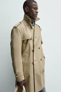 TRENCH CROISÉ REGULAR FIT
