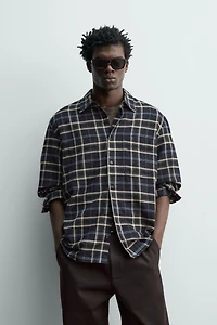 PLAID FLANNEL SHIRT