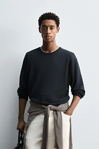 PULL LÉGER 100 % CHANVRE