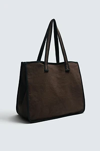 FABRIC SHOPPER BAG