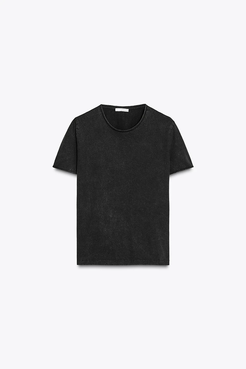 WASHED SHORT SLEEVE T-SHIRT