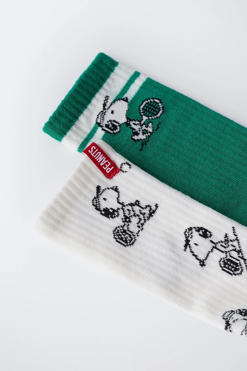 TWO-PACK OF SNOOPY PEANUTS™ LONG SOCKS