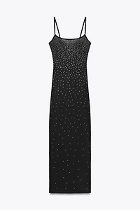 STRASS POLYAMIDE DRESS