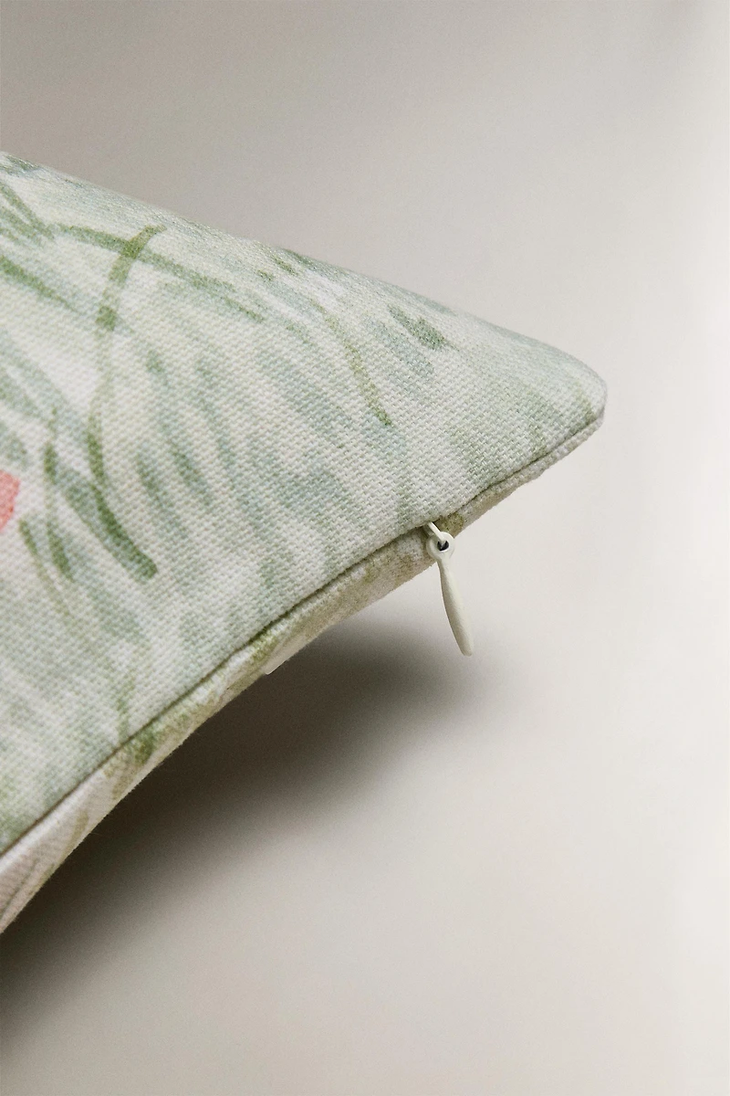 HOUSSE DE COUSSIN IMPRIMÉ AQUARELLE