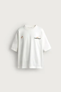 RELAXED FIT COMBINATION GRAPHIC T-SHIRT