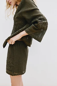 COMBINATION CROCHET JACKET