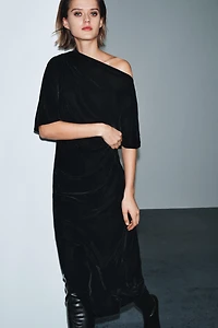 ZW COLLECTION VELVET DRESS