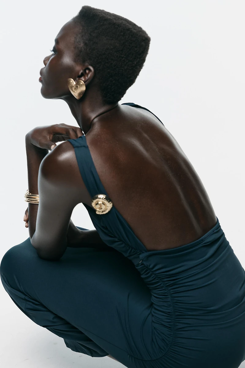 SEASHELL POLYAMIDE DRESS